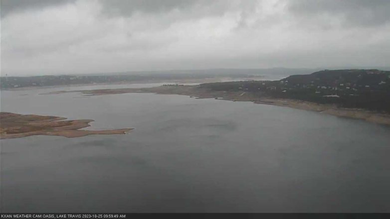 Lake Travis webcam, October 25, 2023 10:00 AM CT