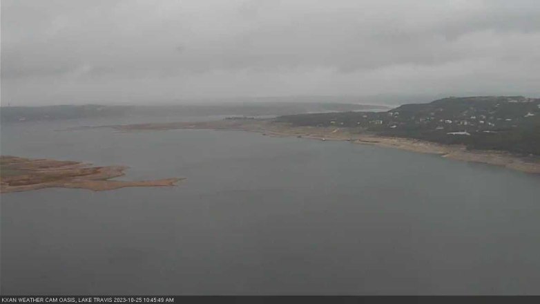 Lake Travis webcam, October 25, 2023 10:45 AM CT