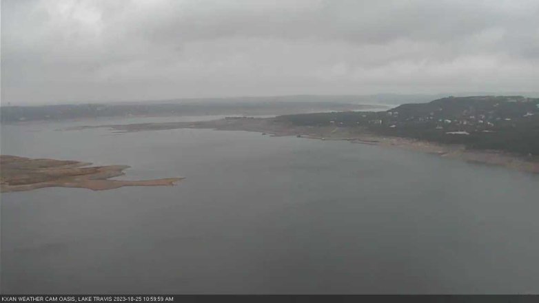 Lake Travis webcam, October 25, 2023 11:00 AM CT
