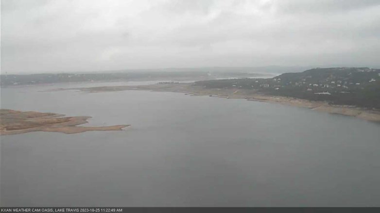 Lake Travis webcam, October 25, 2023 11:25 AM CT