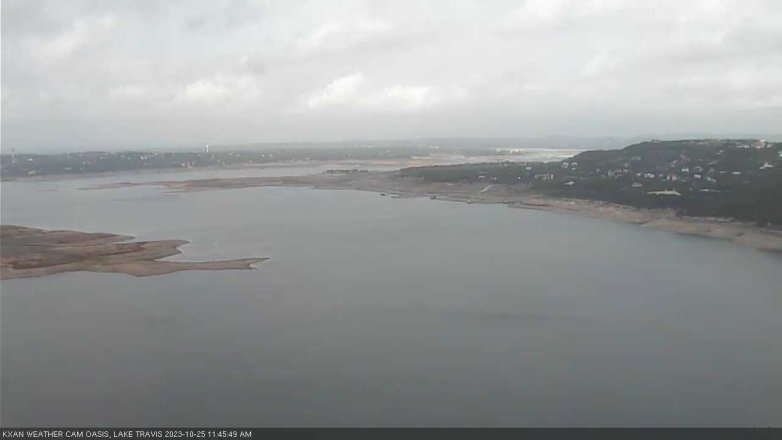Lake Travis webcam, October 25, 2023 11:45 AM CT