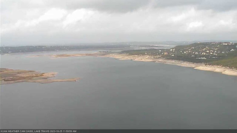 Lake Travis webcam, October 25, 2023 12:00 PM CT