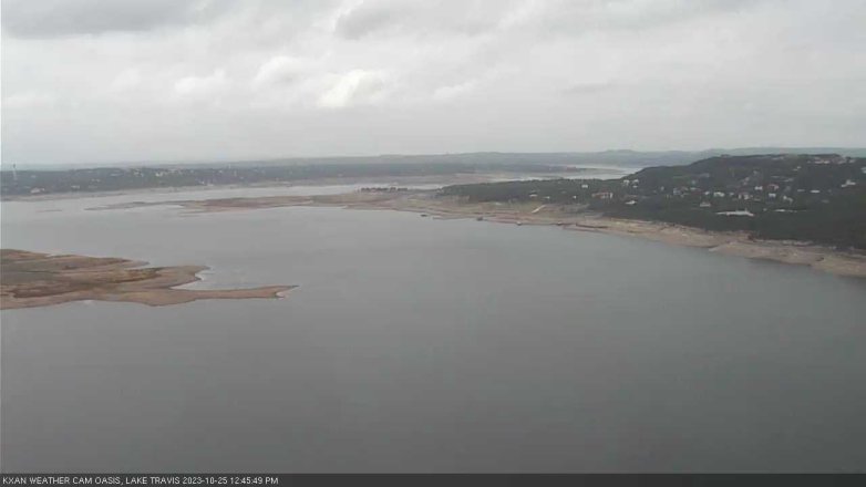 Lake Travis webcam, October 25, 2023 12:45 PM CT