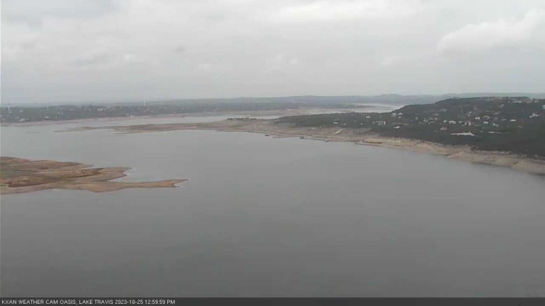 Lake Travis webcam, October 25, 2023 1:00 PM CT