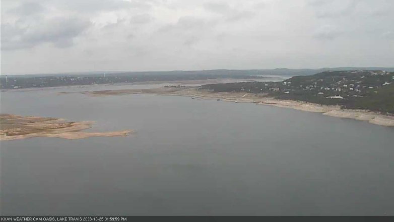 Lake Travis webcam, October 25, 2023 2:00 PM CT