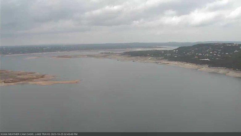 Lake Travis webcam, October 25, 2023 2:45 PM CT