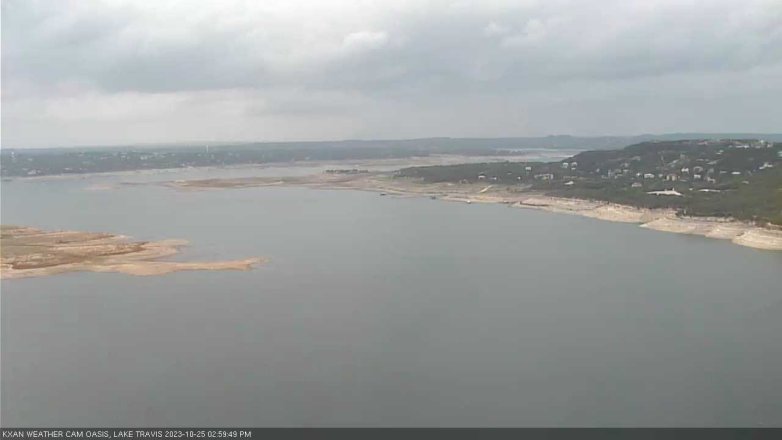 Lake Travis webcam, October 25, 2023 3:00 PM CT