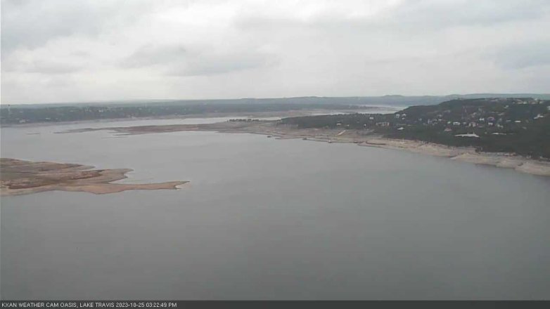 Lake Travis webcam, October 25, 2023 3:25 PM CT
