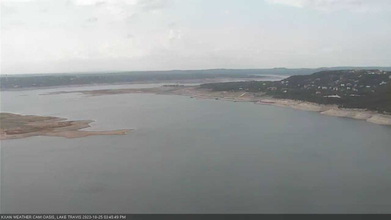 Lake Travis webcam, October 25, 2023 3:45 PM CT