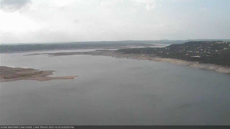 Lake Travis webcam, October 25, 2023 4:00 PM CT