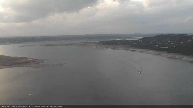 Lake Travis webcam, October 25, 2023 6:00 PM CT