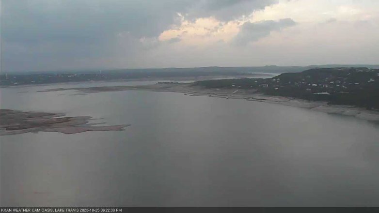 Lake Travis webcam, October 25, 2023 6:25 PM CT