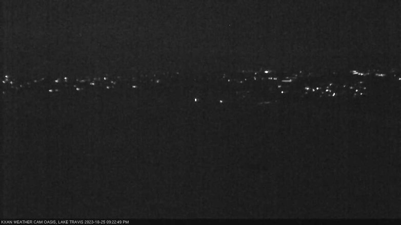 Lake Travis webcam, October 25, 2023 9:25 PM CT