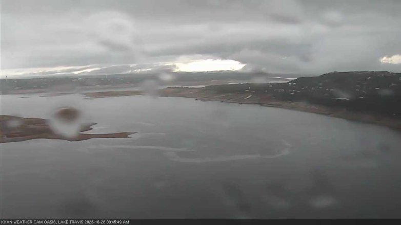 Lake Travis webcam, October 26, 2023 9:45 AM CT