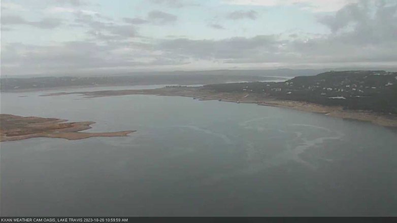 Lake Travis webcam, October 26, 2023 11:00 AM CT