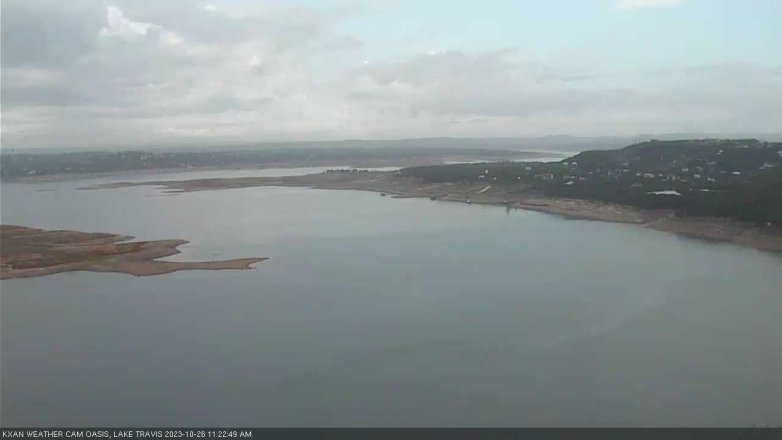 Lake Travis webcam, October 26, 2023 11:25 AM CT