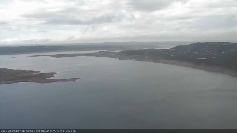 Lake Travis webcam, October 26, 2023 11:45 AM CT