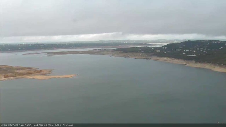 Lake Travis webcam, October 26, 2023 12:00 PM CT