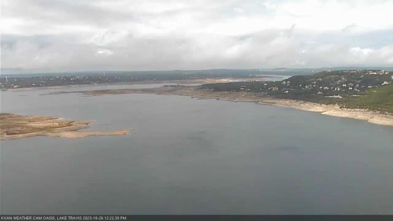 Lake Travis webcam, October 26, 2023 12:25 PM CT
