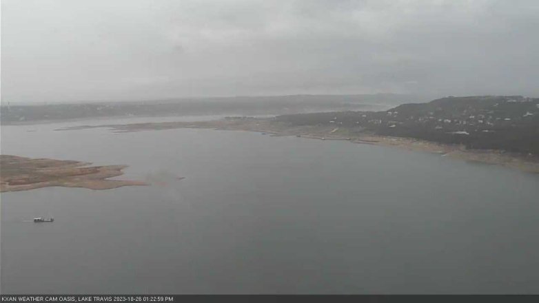 Lake Travis webcam, October 26, 2023 1:25 PM CT