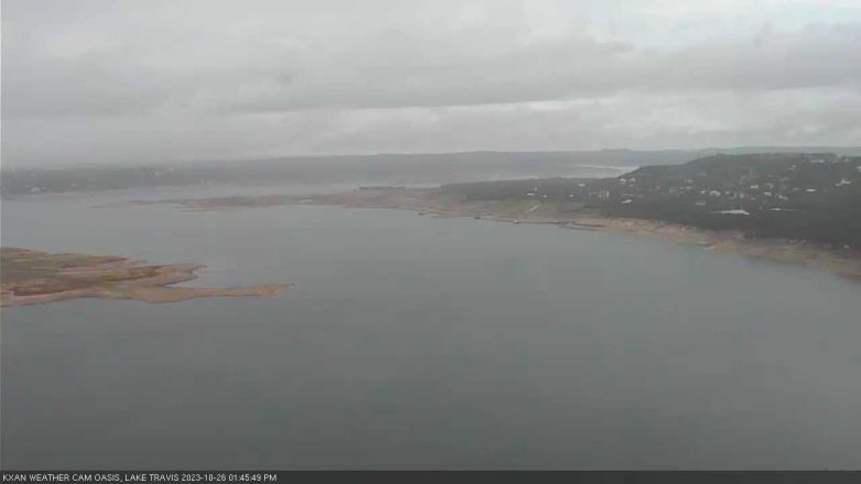 Lake Travis webcam, October 26, 2023 1:45 PM CT