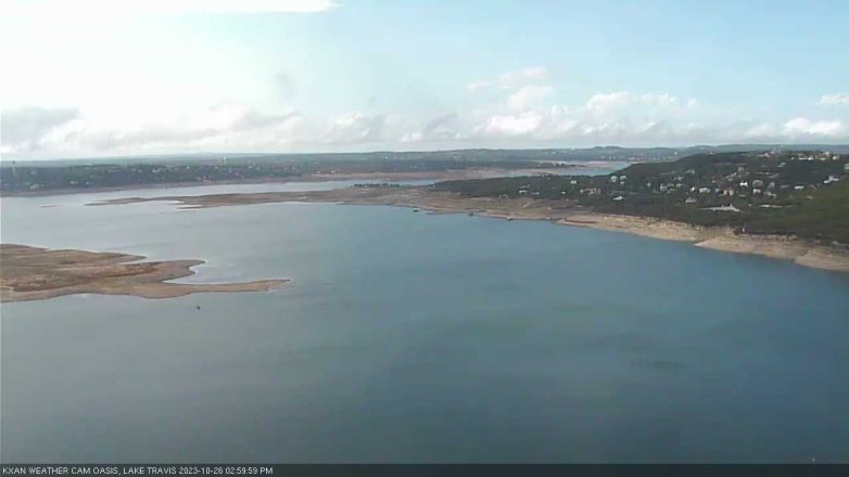 Lake Travis webcam, October 26, 2023 3:00 PM CT