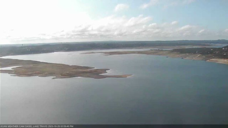 Lake Travis webcam, October 26, 2023 4:00 PM CT