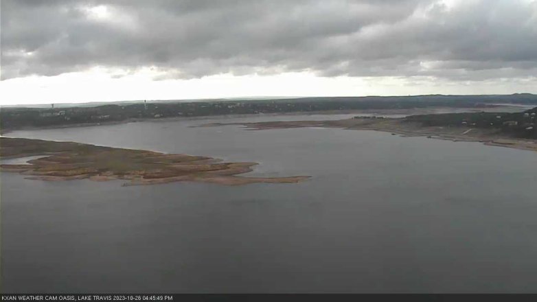 Lake Travis webcam, October 26, 2023 4:45 PM CT
