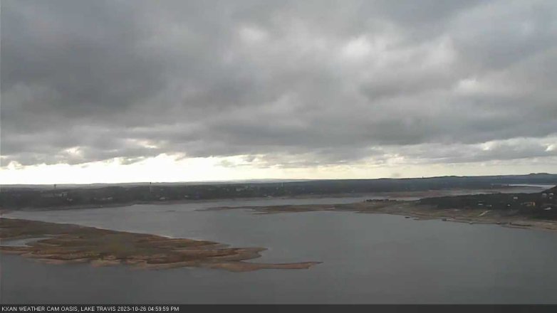 Lake Travis webcam, October 26, 2023 5:00 PM CT