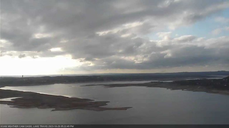 Lake Travis webcam, October 26, 2023 5:25 PM CT