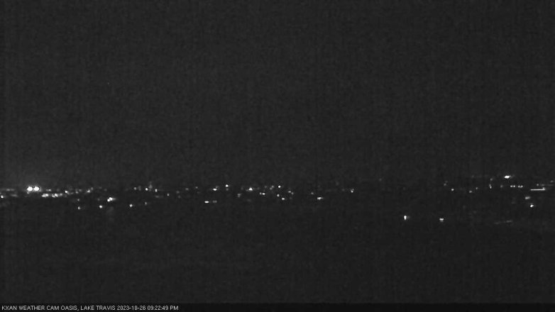 Lake Travis webcam, October 26, 2023 9:25 PM CT