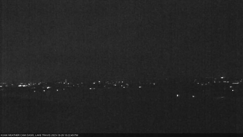 Lake Travis webcam, October 26, 2023 10:25 PM CT