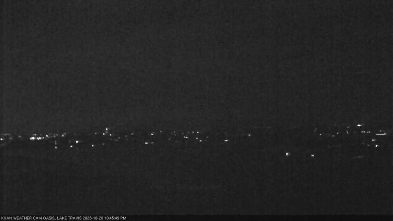 Lake Travis webcam, October 26, 2023 10:45 PM CT
