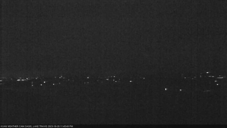 Lake Travis webcam, October 26, 2023 11:45 PM CT