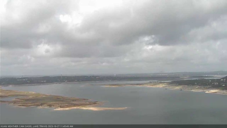 Lake Travis webcam, October 27, 2023 11:45 AM CT