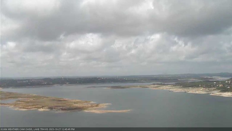 Lake Travis webcam, October 27, 2023 12:45 PM CT