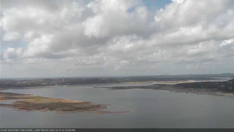 Lake Travis webcam, October 27, 2023 1:25 PM CT