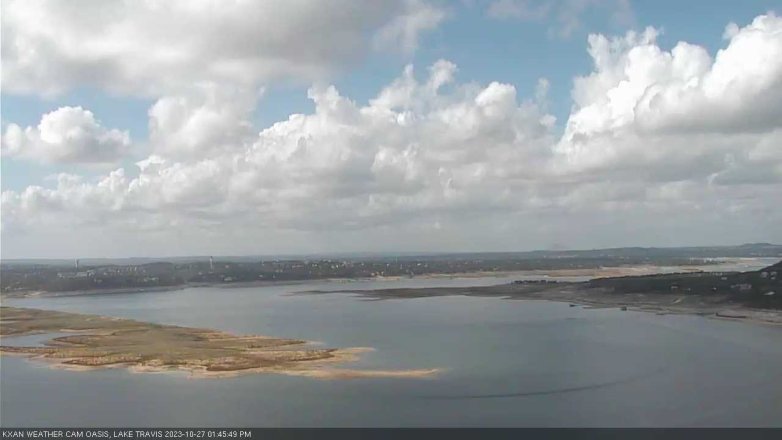 Lake Travis webcam, October 27, 2023 1:45 PM CT