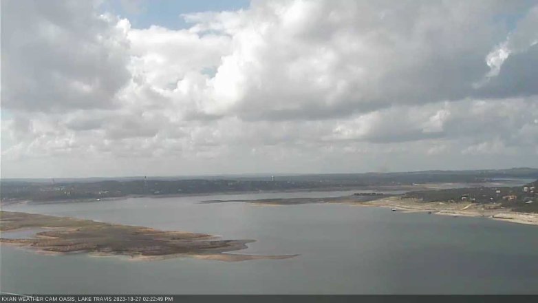 Lake Travis webcam, October 27, 2023 2:25 PM CT