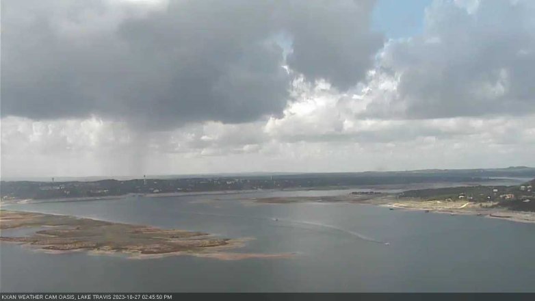 Lake Travis webcam, October 27, 2023 2:45 PM CT