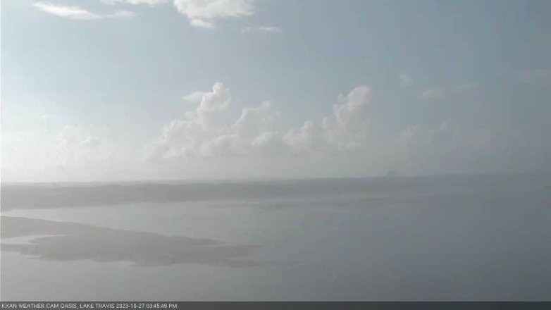 Lake Travis webcam, October 27, 2023 3:45 PM CT