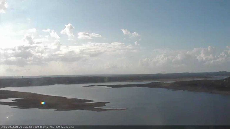 Lake Travis webcam, October 27, 2023 4:45 PM CT