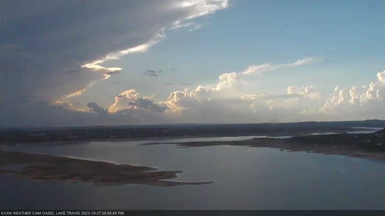 Lake Travis webcam, October 27, 2023 5:45 PM CT