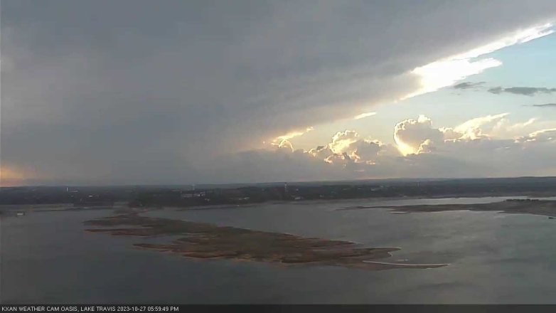 Lake Travis webcam, October 27, 2023 6:00 PM CT