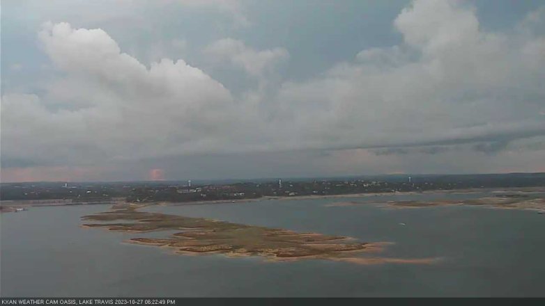 Lake Travis webcam, October 27, 2023 6:25 PM CT