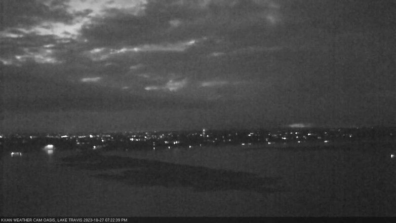 Lake Travis webcam, October 27, 2023 7:25 PM CT