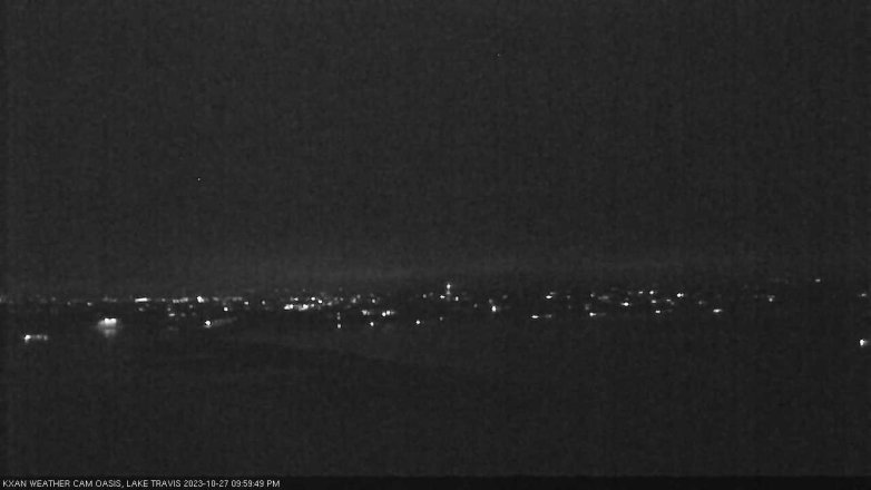 Lake Travis webcam, October 27, 2023 10:00 PM CT