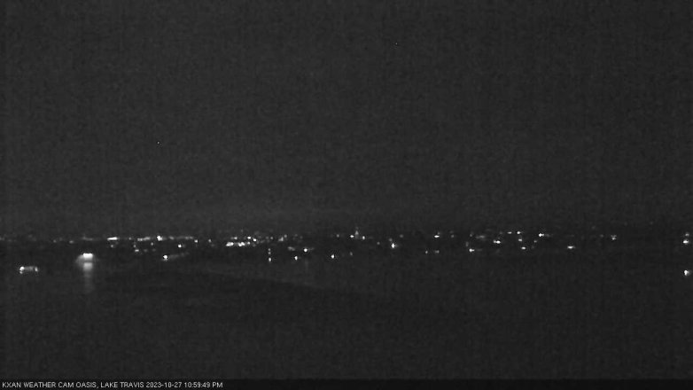 Lake Travis webcam, October 27, 2023 11:00 PM CT
