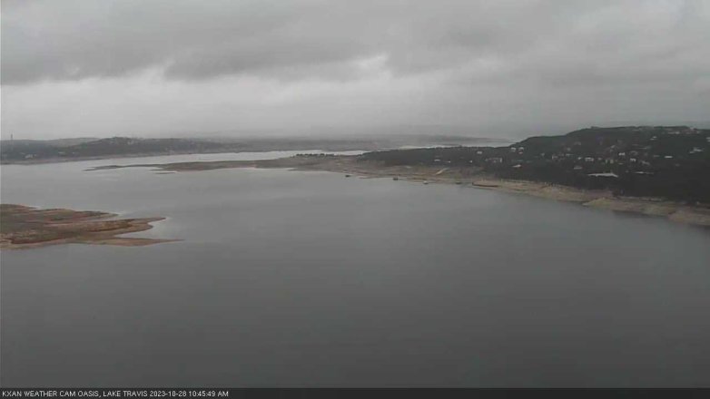 Lake Travis webcam, October 28, 2023 10:45 AM CT