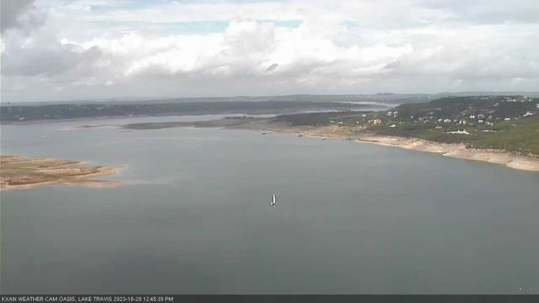 Lake Travis webcam, October 28, 2023 12:45 PM CT